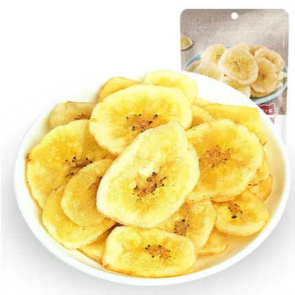 沙发猫菲律宾香蕉片80g水果干烤香蕉片芭蕉干 banana干 菲律宾香蕉片4包