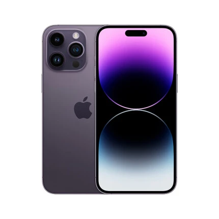 Apple iPhone 14 Pro Max (A2896) 128GB 暗紫色 支持移动联通电信5G 双卡双待手机【大王卡】