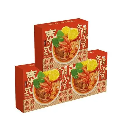 日食记泰式冬阴功3盒豆乳锅汤料